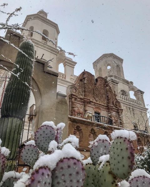 Snow in Tucson